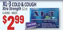 Jetro XL-3 COLD & COUGH Xtra Strength offer