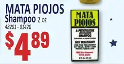 Jetro MATA PIOJOS Shampoo offer