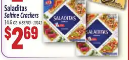 Jetro Saladitas Saltine Crackers offer