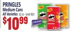 Jetro PRINGLES Medium Cans offer