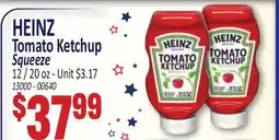 Jetro HEINZ Tomato Ketchup Squeeze offer