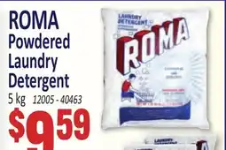 Jetro ROMA Powdered Laundry Detergent offer