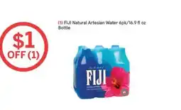 Woodman's Fiji natural artesian water offer