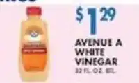 Associated Avenue a white vinegar offer