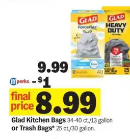 Meijer Glad Kitchen Bags or Trash Bags offer