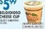 Associated Belgioso cheese cup offer