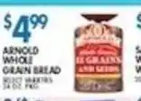 Associated Arnold whole grain bread offer