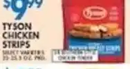 Associated Tyson chicken strips offer