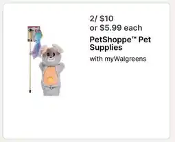Walgreens PetShoppe Pet Supplies offer