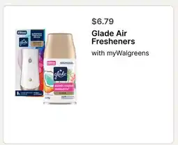 Walgreens Glade Air Fresheners offer