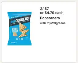 Walgreens Popcorners offer