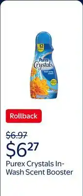 Walmart Purex Crystals In-Wash Fragrance and Scent Booster, Fresh Spring Waters offer