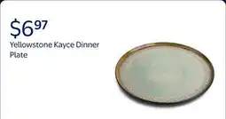 Walmart Yellowstone Kayce Ceramic Dinner Plate offer