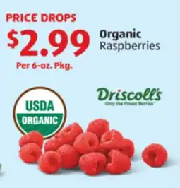Aldi Organic Raspberries offer