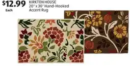 Aldi KIRKTON HOUSE 20 x 30 Hand-Hooked Accent Rug offer