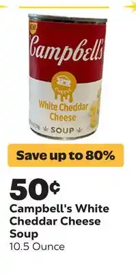 Grocery Outlet White Cheddar Cheese Soup offer