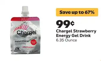 Grocery Outlet Strawberry Energy Gel Drink offer