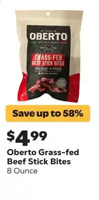 Grocery Outlet Grass-fed Beef Stick Bites offer