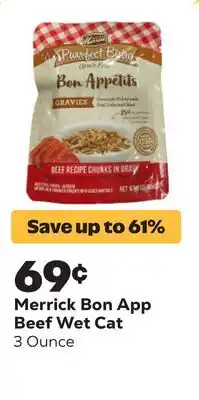 Grocery Outlet Bon App Beef Wet Cat offer