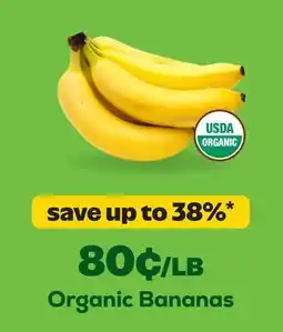 Grocery Outlet Organic Bananas offer