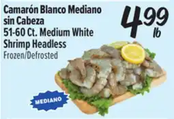 El Super Medium White Shrimp Headless offer