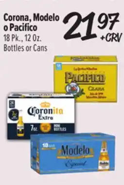 El Super Corona, Modelo o Pacifico offer
