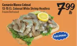 El Super 13-15 Ct. Colossal White Shrimp Headless offer