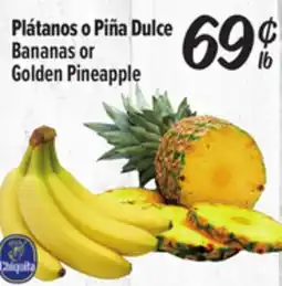 El Super Bananas or Golden Pineapple offer