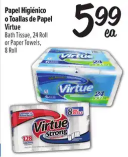 El Super Bath Tissue or Paper Towels offer