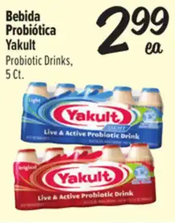 El Super Yakult Probiotic Drinks offer