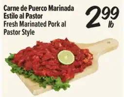 El Super Fresh Marinated Pork al Pastor Style offer