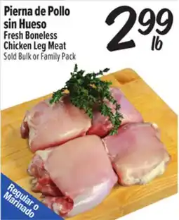 El Super Fresh Boneless Chicken Leg Meat offer
