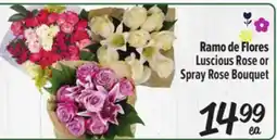 El Super Luscious Rose or Spray Rose Bouquet offer