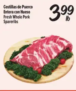 El Super Fresh Whole Pork Spareribs offer