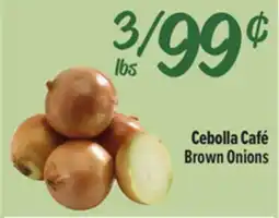 El Super Brown Onions offer