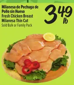 El Super Fresh Chicken Breast Milanesa Thin Cut offer