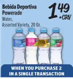 El Super Water offer