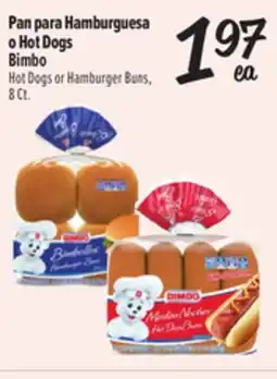 El Super Hot Dogs or Hamburger Buns offer