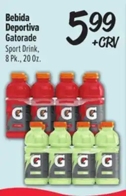 El Super Gatorade Sport Drink offer