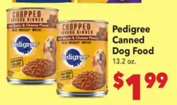 Vallarta Supermarkets Pedigree Canned Dog Food offer