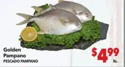 Vallarta Supermarkets Golden Pampano / PESCADO PAMPAANO offer