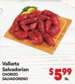 Vallarta Supermarkets Vallarta Salvadorian / CHORIZO SALVADORENO offer