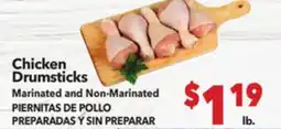 Vallarta Supermarkets Chicken Drumsticks offer