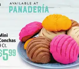 Vallarta Supermarkets Mini Conchas offer