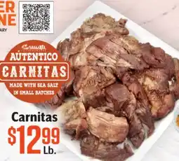 Vallarta Supermarkets Carnitas offer