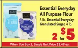 Vallarta Supermarkets Essential Everyday All Purpose Flour offer