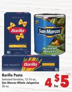 Vallarta Supermarkets Barilla Pasta offer