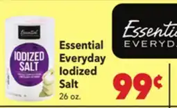 Vallarta Supermarkets Essential Everyday Iodized Salt offer