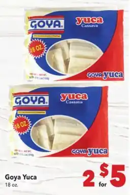 Vallarta Supermarkets Goya Yuca offer