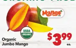 Vallarta Supermarkets Organic Jumbo Mango offer